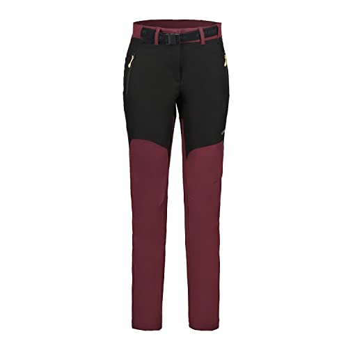 ICEPEAK Wanderhose Bainville für Damen Wasserabweisend und 4-Wege-Stretch Material, Farbe:Weinrot, Größe:46 von ICEPEAK