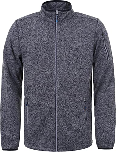 Icepeak Strickfleecejacke Herren Bonanza, Größe:XXL, Farbe:Grau von ICEPEAK