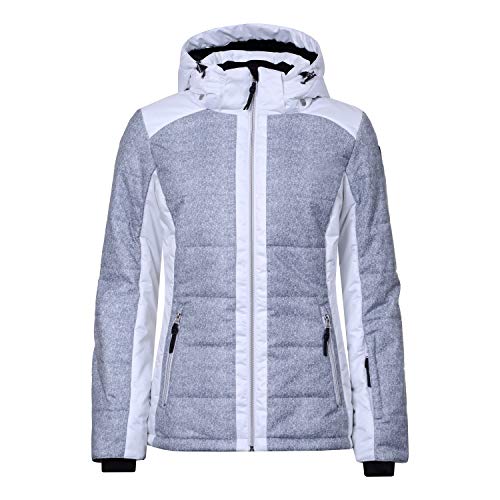 Icepeak VENLA Damen Skijacke in Light Grey, Gr. 40 von ICEPEAK