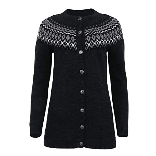 ICEWEAR Ásthildur Damenstrickjacke aus 100% Merinowolle | leicht, atmungsaktiv von ICEWEAR