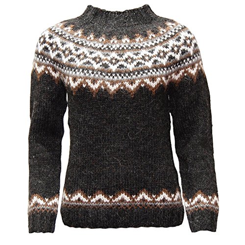 ICEWEAR Brynja Pulli aus 100% isländischer Wolle mit rundem Halsausschnitt von ICEWEAR