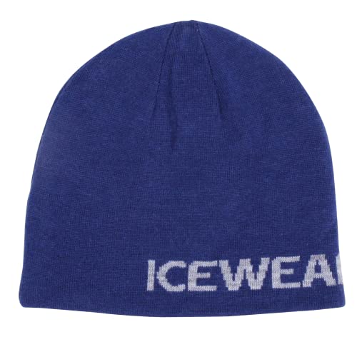 ICEWEAR Engey wendbare Mütze aus Wollmischung (Marineblau) von ICEWEAR