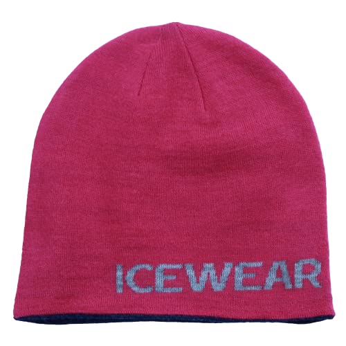 ICEWEAR Engey wendbare Mütze aus Wollmischung (Rosa) von ICEWEAR