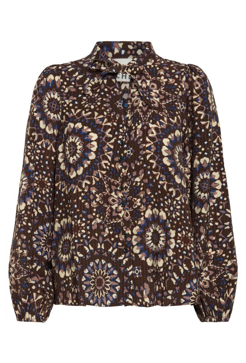 ICHI - Bluse - Ihcraviz braun - Gr. - 40 von ICHI