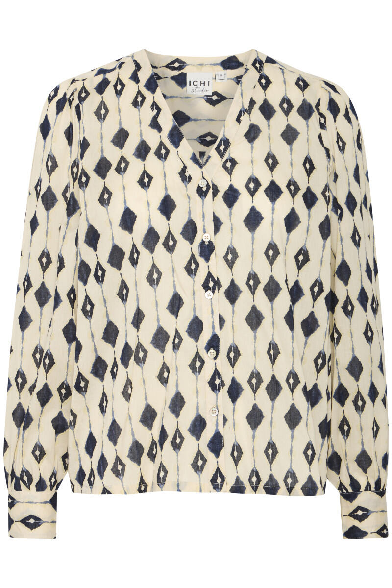 ICHI - Bluse - Ihemmeretta beige - Gr. - 36 von ICHI