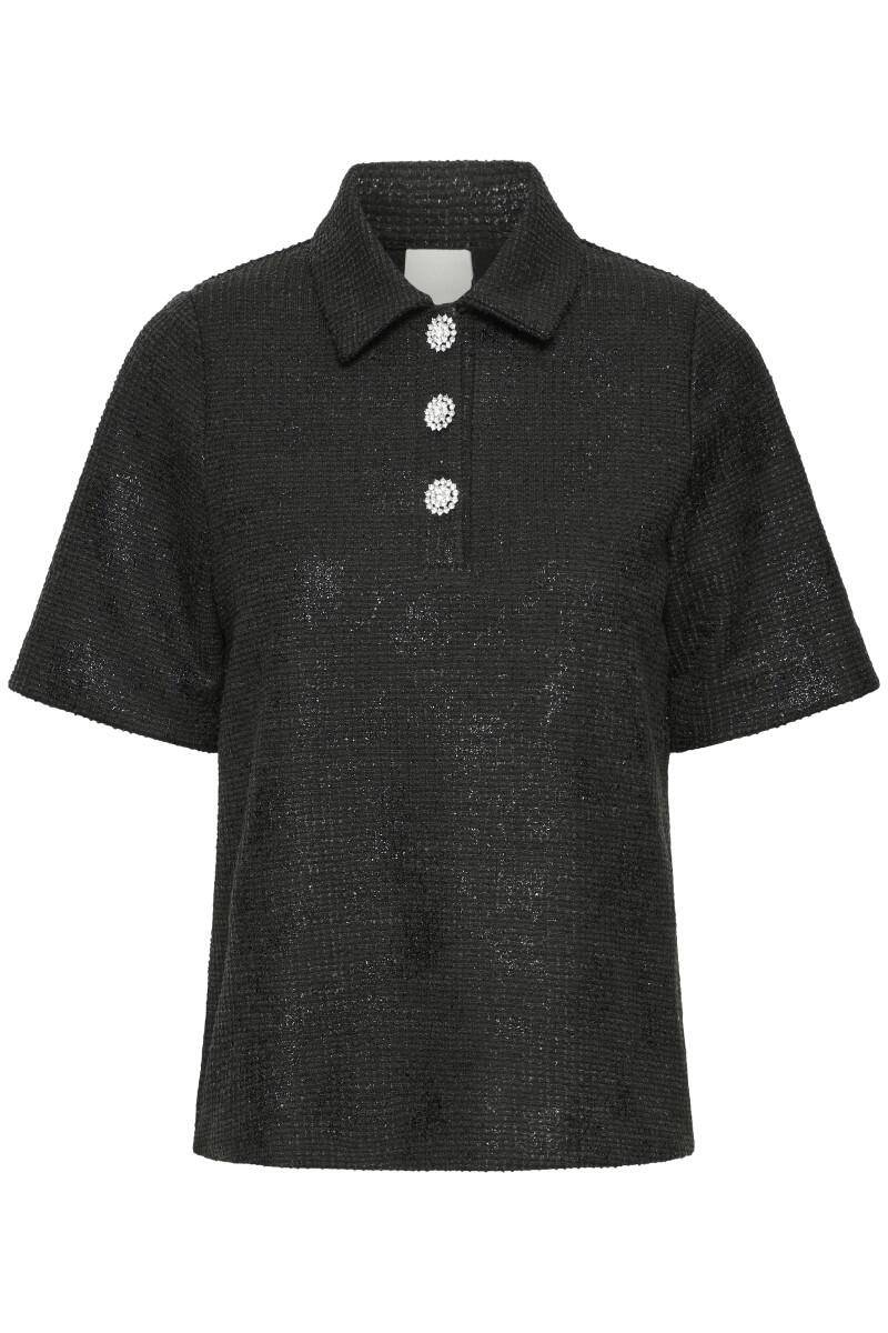 ICHI - Bluse - Ihkate Gleam schwarz - Gr. - XS von ICHI