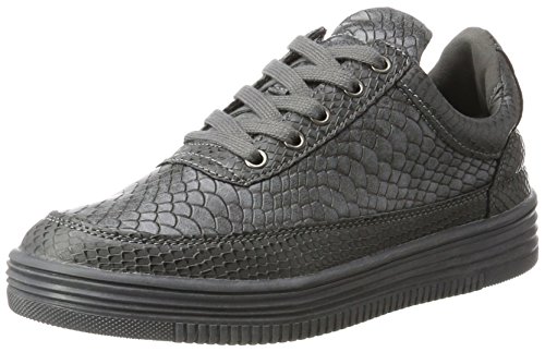 ICHI Damen A MILIKA FW Sneaker, Grau (Ebony) von ICHI