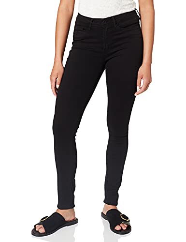 ICHI Damen Erin IZARO Jeans, Schwarz (10001 Black), W27/L32 (Herstellergröße: 27) von ICHI