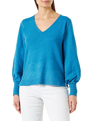 ICHI Damen IHALPA LS5 Pullover, 174336/Blithe, M von ICHI