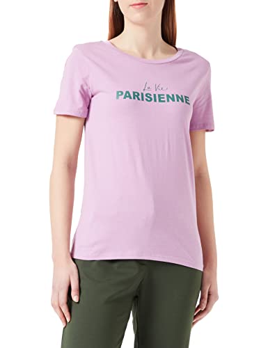 ICHI Damen IHCAMINO SS11 T-Shirt, 163110/Smoky Grape, M von ICHI