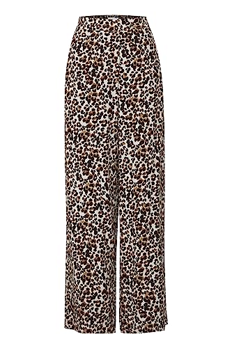 ICHI Damen IHELIMA PA Freizeithose, 201751/Leo Mix 1, 36 von ICHI