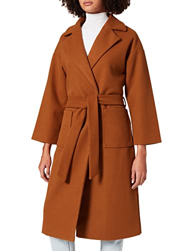 ICHI IHJANNET JA2 Mantel Damen Wintermantel Wollmantel Winterjacke, Größe:42, Farbe:Monk's Robe (181048) von ICHI