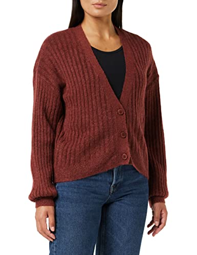 ICHI Damen IHKAMARA CA5 Rib Strickjacke, 191540, L von ICHI