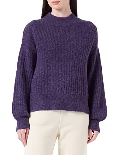 ICHI Damen IHKAMARA LS5 Pullover, 193622/Loganberry, L von ICHI