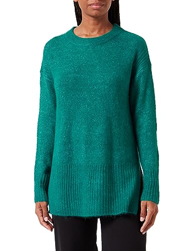 ICHI Damen IHKAMARA Long LS Pullover, 185424/Cadmium Green, L von ICHI