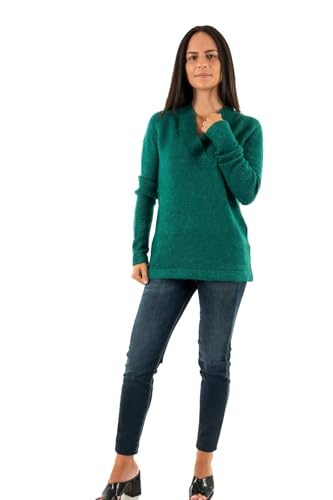 ICHI Damen IHKAMARA V LS Pullover, 185424/Cadmium Green, S von ICHI