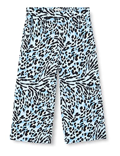 ICHI Damen IHKATE PA15 Freizeithose, 201893/Little Boy Blue Leo Print, XL von ICHI