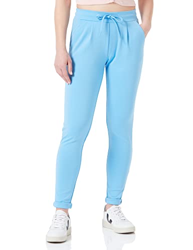 ICHI IHKATE PA2 Damen Sweathose Sweatpants Relaxhose mit Stretch Schmaler Schnitt mit Elastikbund, Größe:L, Farbe:Little Boy Blue (164132) von ICHI