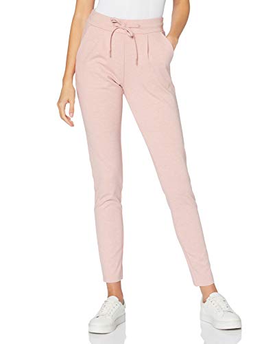 ICHI IHKATE PA2 Damen Sweathose Sweatpants Relaxhose mit Stretch Schmaler Schnitt mit Elastikbund, Größe:S, Farbe:Rose Smoke MLG (12524) von ICHI