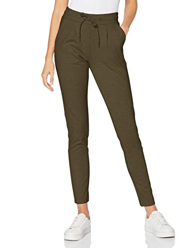 ICHI IHKATE PA2 Damen Sweathose Sweatpants Relaxhose mit Stretch Schmaler Schnitt mit Elastikbund, Größe:M, Farbe:Kalamata (13024) von ICHI