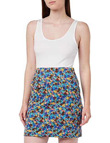 ICHI Damen IHKATE Print SK5 Rock, 201758/Blithe Flower, XS von ICHI