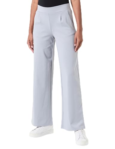 ICHI Damen IHKATE SUS Long Wide PA2 Lässige Business-Hose, 163916/Sleet, XS von ICHI