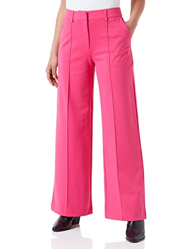 ICHI Damen IHKATE SUS Office Wide PA Lässige Business-Hose, 182436/Fuchsia Purple, L von ICHI