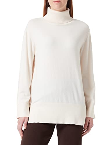 ICHI Damen IHKAVA LS9 Pullover, 1304011/Oatmeal Melange, M von ICHI