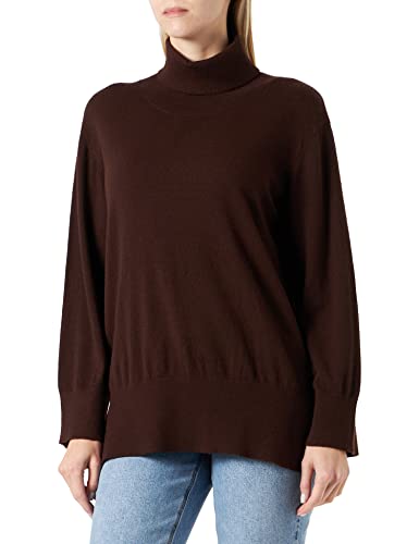 ICHI Damen IHKAVA LS9 Pullover, 1909151/Coffee Bean Melange, XS von ICHI