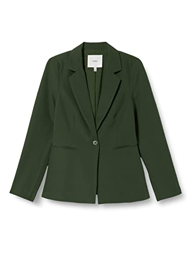 ICHI Damen IHLEXI BL Blazer, 190417/Kombu Green, 34 von ICHI