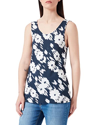 ICHI Damen IHLISA TO6 Trägershirt/Cami Shirt, 201163/Total Eclipse Flower Print, M von ICHI