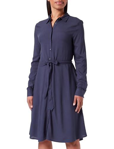 ICHI Damen IHMAIN DR Kleid, 194010/Total Eclipse, 38 von ICHI