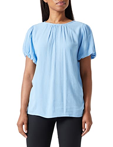 ICHI Damen IHMARRAKECH SO SS7 Bluse, 164132/Little Boy Blue, M von ICHI