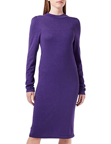 ICHI Damen IHMOPAZ DR2 Kleid, 193750/Violet Indigo, XS von ICHI