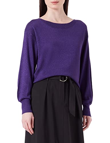 ICHI Damen IHMOPAZ LS6 Pullover, 193750/Violet Indigo, M von ICHI