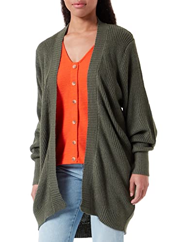 ICHI Damen IHNOVO CA6 Strickjacke, 190309/Thyme, XL von ICHI