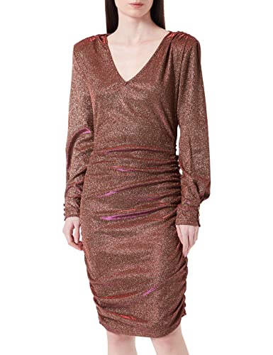 ICHI Damen IHPAYTEN DR Kleid, 181031/Toffee, M von ICHI