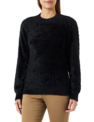 ICHI Damen IHPOPS LS4 Pullover, 194008/Black, L von ICHI