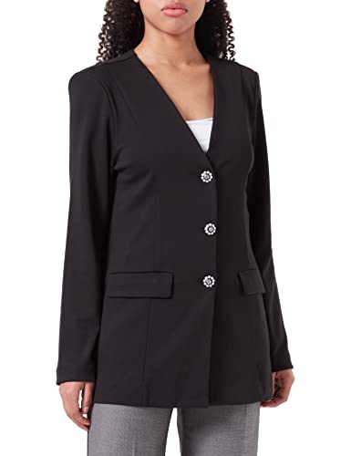 ICHI Damen IHSIMONSE BL5 Blazer, 194008/Black, L von ICHI