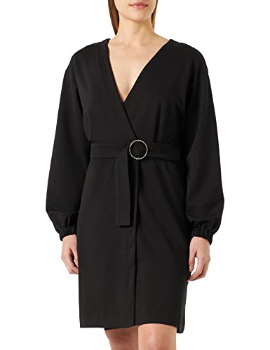 ICHI Damen IHSIMONSE DR4 Kleid, 194008/Black, M von ICHI