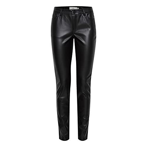 ICHI Damen IHTRIL PA Hose, 194008/Black, 38 von ICHI