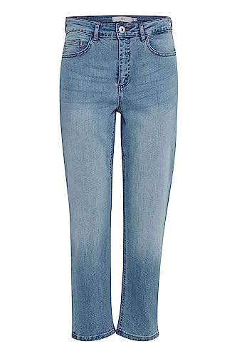 ICHI Damen IHTWIGGY Raven Jeans, 19044/Light Blue, 25 von ICHI