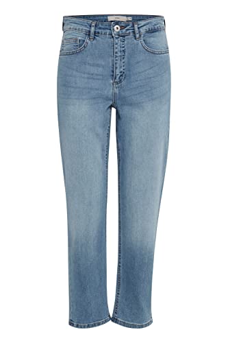 ICHI Damen IHTWIGGY Raven Jeans, 19044/Light Blue, 27 von ICHI