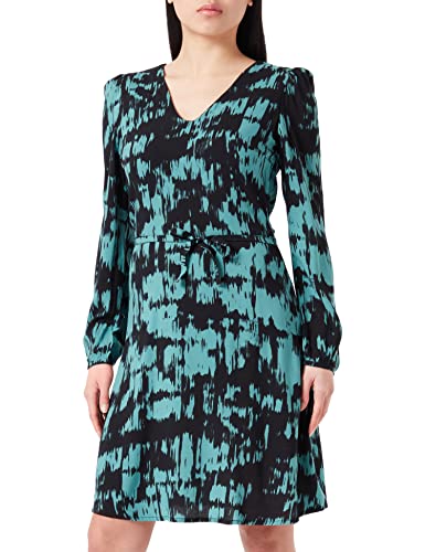 ICHI Damen IHVERA DR21 Kleid, 201504/Blue Spruce Shadow, 36 von ICHI