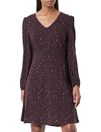 ICHI Damen IHVERA DR21 Kleid, 201521/Coffee Bean dot, 34 von ICHI