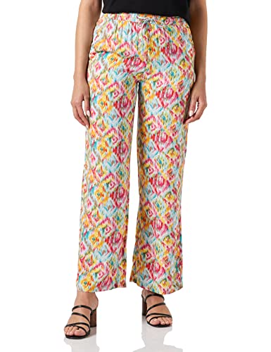 ICHI Damen IHVERA PA2 Lässige Hose, 201995/Multi Colour AOP, 38 von ICHI