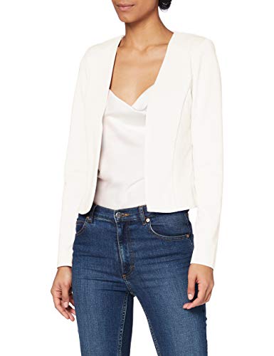 ICHI IHKATE SHORT BL Damen Blazer Kurzblazer Jacke Kurzblazer mit Stretch, Größe:S, Farbe:Cloud Dancer (114201) von ICHI