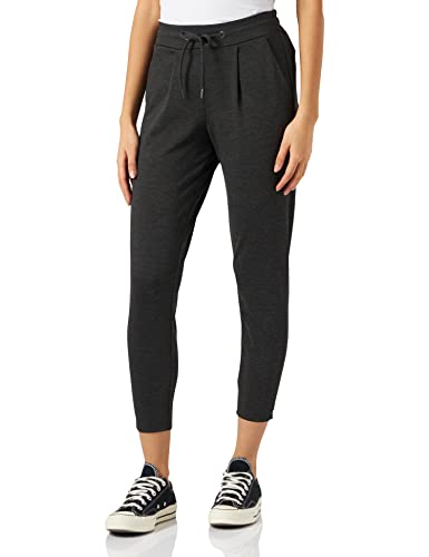 ICHI Damen Kate PA Hose, Grau (Dark Grey Melange 10021), 34 (Herstellergröße: XS) von ICHI