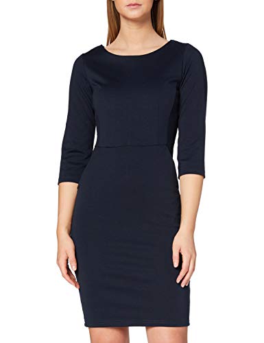 ICHI Damen Kate Slim Dr Kleid, Blau (Total Eclipse 14044), 36 (Herstellergröße: S) von ICHI