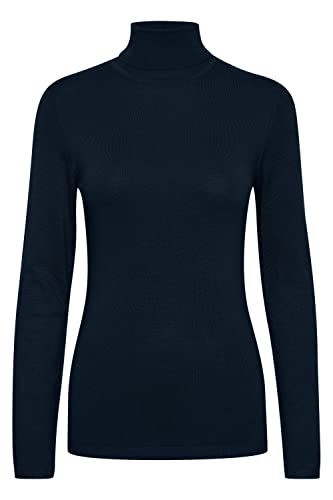 ICHI Damen Pullover Mafa RN, 14044 Total Eclipse, XL von ICHI